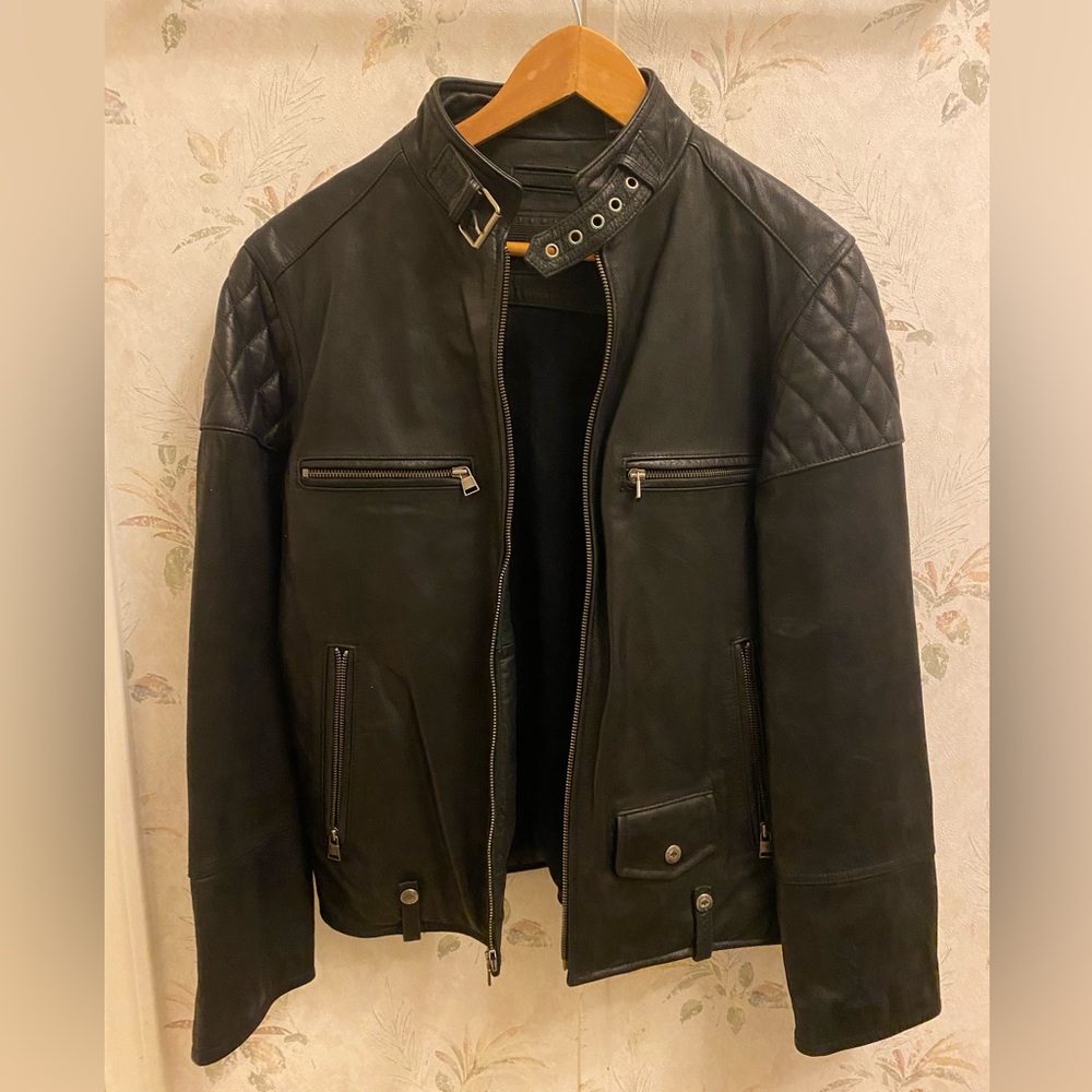Roundtree & Yorke Leather Jacket